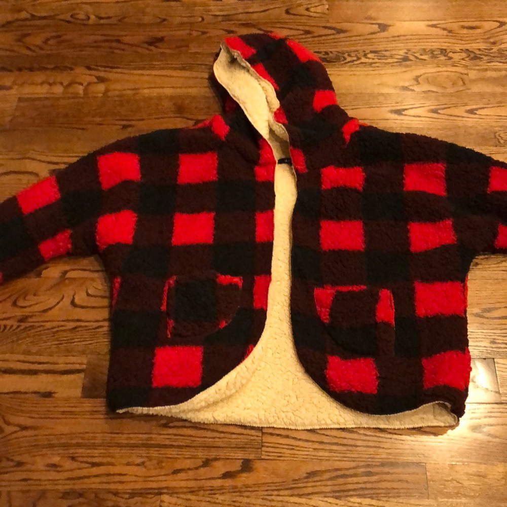 Jacket fleece reversible